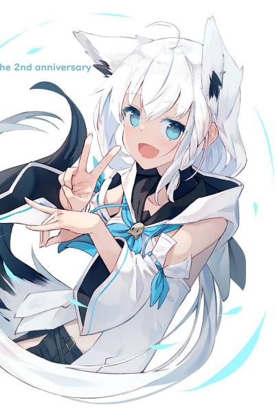 The Virtual Story of the White-haired Female Knight