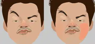 photoshop根据人物头像绘制夸张漫画效果

