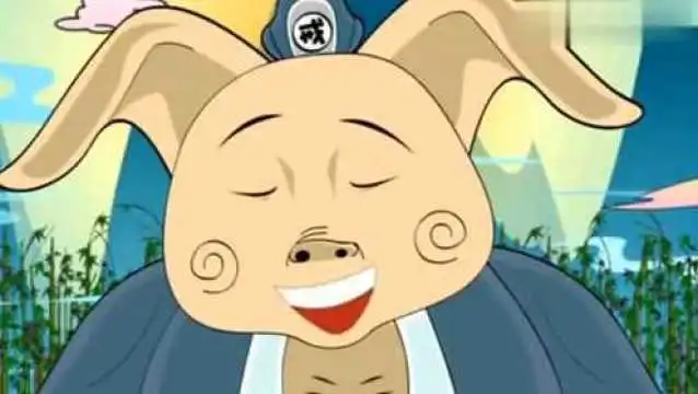 夺宝幸运星猪八戒没想到红孩儿变成观音菩萨的模样,太搞笑了
