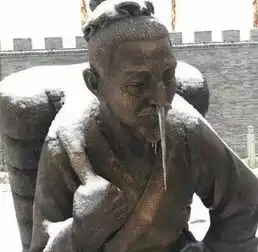 gif搞笑趣图天气太冷了,看把大爷鼻涕都冻出来了
