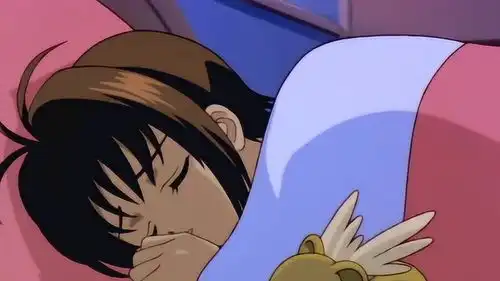 魔卡少女樱小樱搞砸了爸爸的工作很内疚
