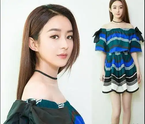 赵丽颖穿搭越来越少女机场造型时髦又甜美
