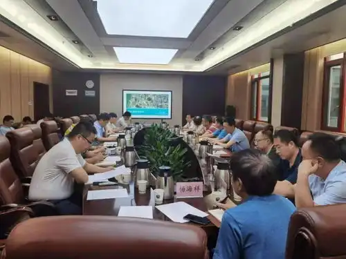 省人大农业与农村委员会来厅调研卫星监测工作
