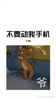 超超超好玩的不要动我手机系列锁屏壁纸
