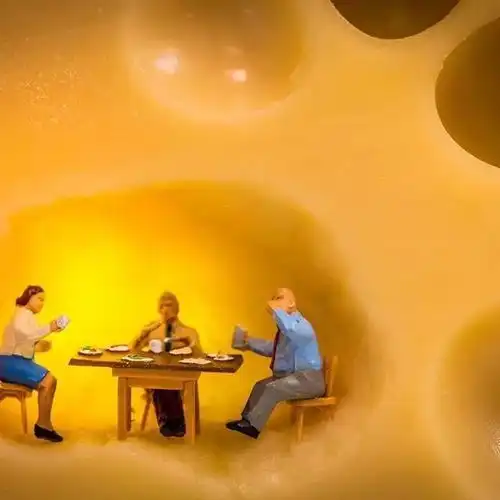 在微缩世界的小人国里,美食竟然这么好玩
