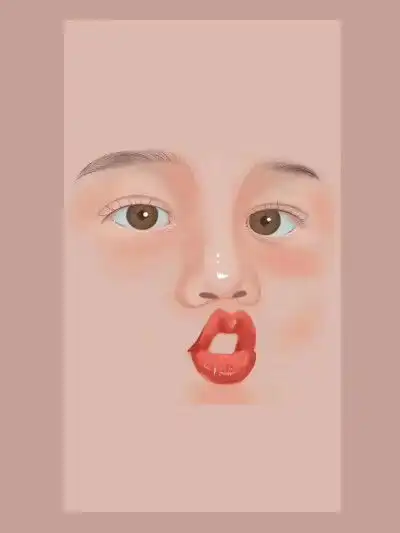 丑萌丑萌的人脸搞怪壁纸
