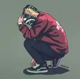 头像刚开始喜欢到不行后来只剩下不行
