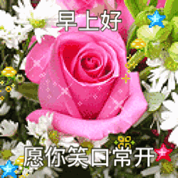 2018早上好最新动态表情图片早晨好最新问候句子

