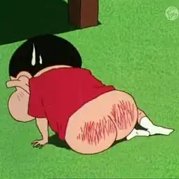 蜡笔小新的自拍照图片
