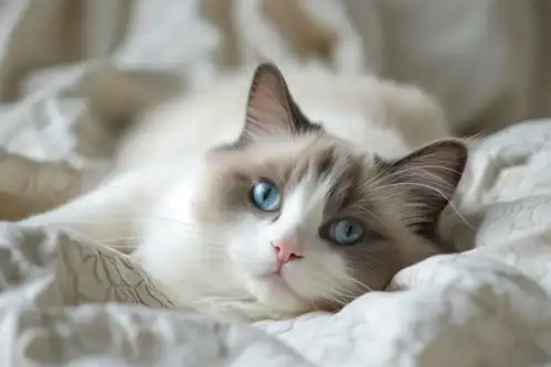 猫咪长毛猫猫科动物可爱布偶猫图片摄影图广告素材下载至来源处
