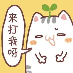种子猫原创微信表情文字搞笑表情头像
