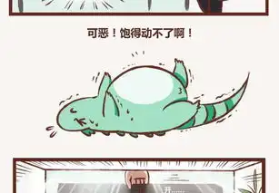 长篇搞笑漫画,神兽变成了蜥蜴的日常萌宠漫画
