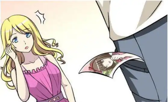 搞笑漫画男子表白突现美女闺蜜照片,防火防盗防闺蜜
