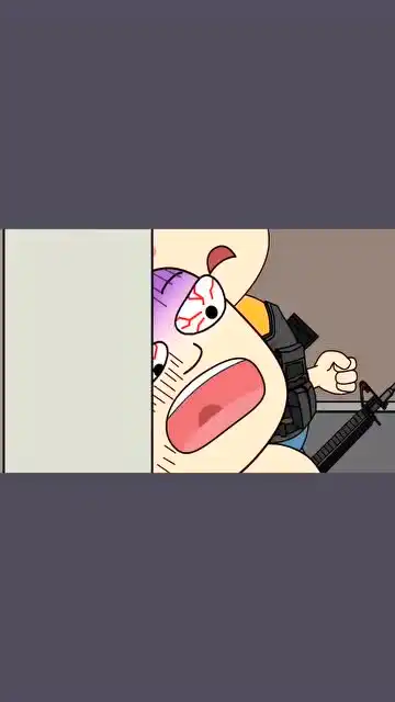 吃鸡搞笑动画这手雷好美
