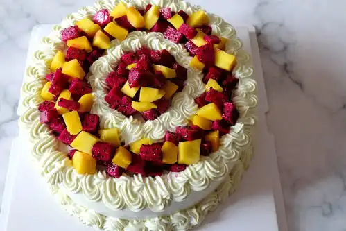 小伙伴10岁了,宝妈自制蛋糕参加生日会,香甜不腻孩子都爱吃
