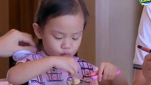 爆笑贾乃亮说甜馨黑煤球子,气得甜馨翻白眼丨爸爸回来了
