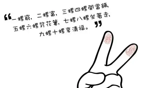 俗语一螺穷,二螺富,三螺四螺搞不住啥道理,小手指有大学问
