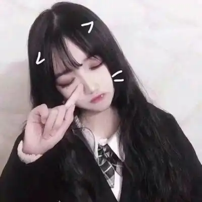 唯美女生头像
