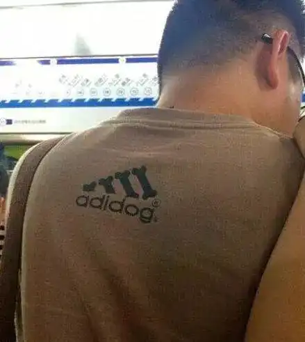 搞笑图片你问我为什么坐过站
