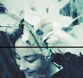 王菲为女儿掌镜
