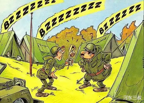 军营快乐时光,冷战期间北约驻欧洲部队搞笑漫画图集
