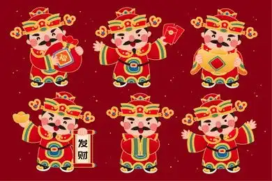 财神与门神图片素材灵感图册站酷海洛正版图片视频字体音乐素材交易平台站酷旗下品牌
