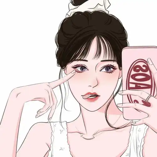 手绘动漫女头爱到深处不纠缠,情到深处是祝福
