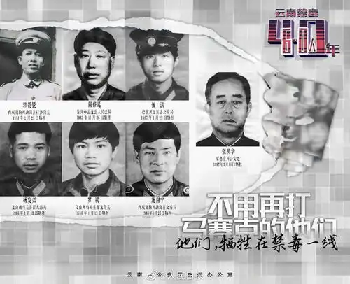今天,国际禁毒日,致敬马赛克背后的英雄
