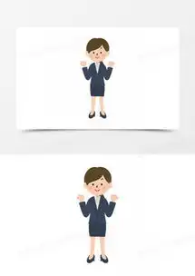 手绘人物手绘卡通小人卡通扁平商务小人png图片素材免费下载png格式熊猫办公
