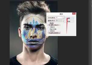 ps图片合成超逼真的人脸彩绘效果
