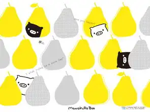 黑白猪monokuroboo桌面壁纸
