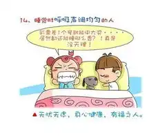 睡姿看性格搞笑漫画给你有趣答案

