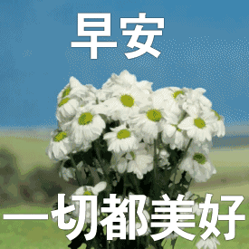 早晨好图片问候句子7月早晨表情祝福语
