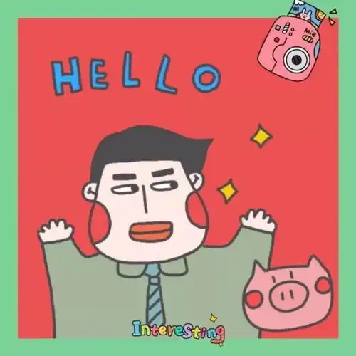 朋友圈背景图搞怪情侣头像文艺小清新壁纸
