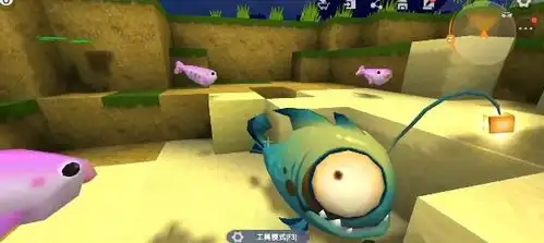 迷你世界有趣的生物大盘点,在鱼塘里居然还有深海鱼
