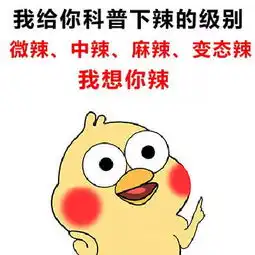 近期热门搞笑图集科普一下辣的程度
