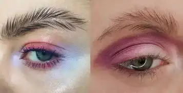 美妆歪果们恶搞眉毛玩出了时尚,眉毛也能变羽毛
