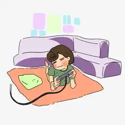 光棍节手绘插画打游戏图片素材其他格式下载动漫人物大全
