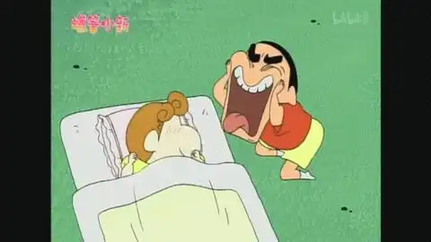 蜡笔小新里面的那些颜艺搞笑图
