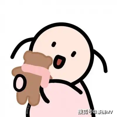 呆萌可爱的卡通微信头像女生卡通q版头像
