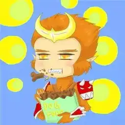 王者荣耀qq头像么萌版孙悟空
