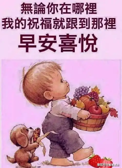 6月6日微信上聊天早安问候动态图片微信早安问候语简短配图片

