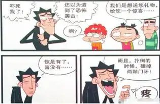 轻松一刻阿衰巧克力炸弹真满地找牙,磨掉一半的牙还能用吗
