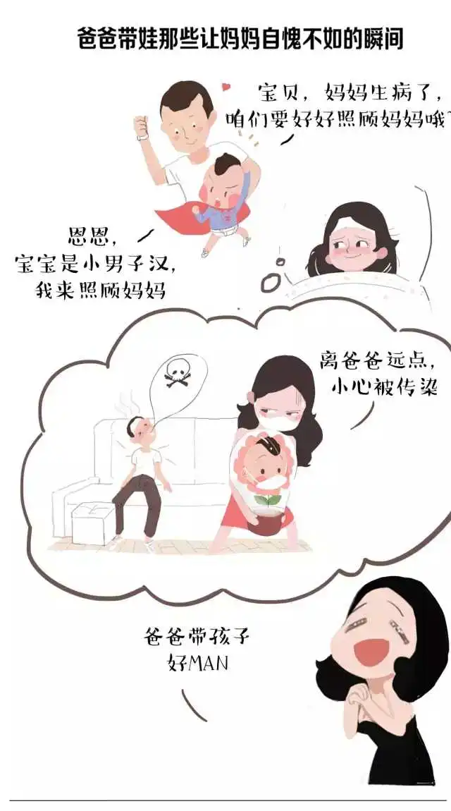表情爸爸一个人带孩子有什么好玩的事有没有什么经验之谈表情
