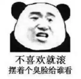 搞笑沙雕熊猫头表情包
