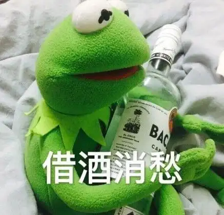 超皮的搞笑聊天表情逃避现实的我,裹紧了小被子
