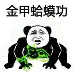 熊猫人过招表情图片无水印
