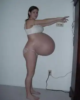 超牛的孕妈妈,太强大了
