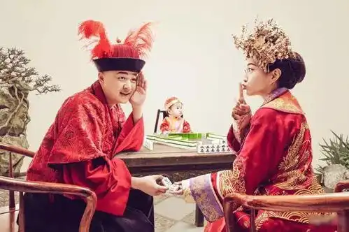 娱乐圈另类特色婚纱照,快来看看吧
