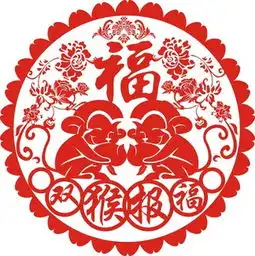 图片免费下载猴剪纸素材猴剪纸模板千图网
